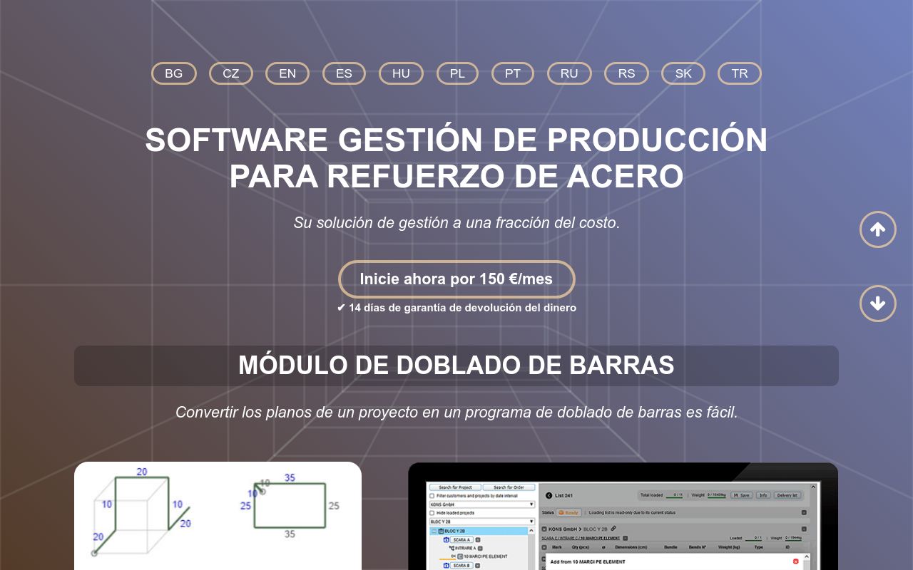 RebarSoft - Software gestión de producción para refuerzo de acero